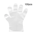 100 Pcs/bag Cleaning Gloves for Kids Disposable Gloves PE Disposable Food Gloves Sanitary Glove for