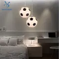 Unique Football Chandelier Shade Lamp Cover Ceiling Lampshade Home Garden Decoration Lighting