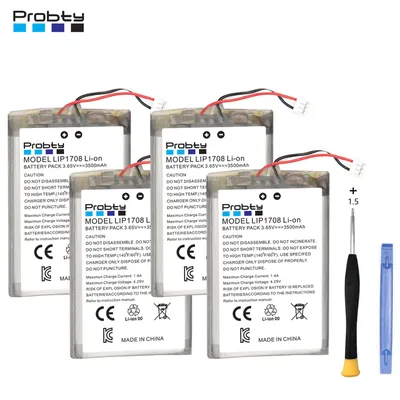 Neue 3500mAh Batterie für Sony PS5 Controller, neue hochwertige Lithium Batterie 3,65 V für Dual Image