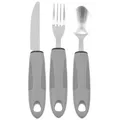 1 Set Elderly Utensils Adaptive Silverware Built Up Knives Fork Spoon Kit Tableware Cutlery Set For