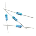 50pcs Metal Film Resistor 1W 1 Watts 1% 1.2 1.5 1.8 2 2.2 2.4 2.7 3 3.3 3.6 3.9 4.3 4.7 5.1 5.6 6.2