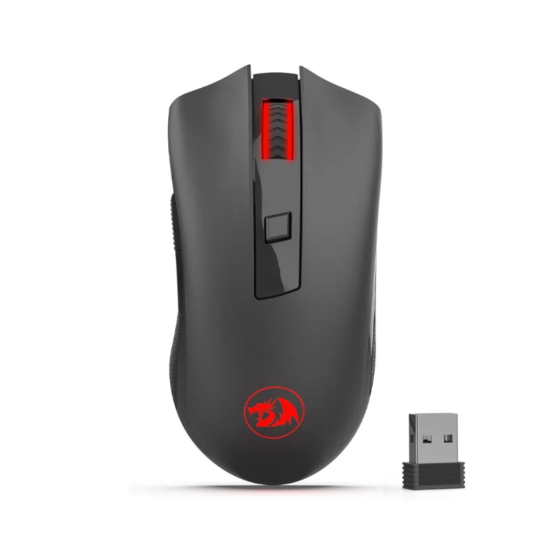 Redragon M652 Optische 2,4 G kabellose Maus mit USB-Empfänger, tragbare Gaming- und Büromäuse, 5 einstellbare DPI-Stufen Image