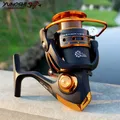 Yumoshi Spinning Fishing Reel 12BB + 1 Bearing Balls 500-9000 Series Metal Coil Spinning Reel Boat