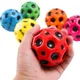 High Bounce Moon Ball Colorful Interaction Bouncy Ball Soft Flash Ball Jumping Rubber Ball for