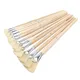 Skyists 2-20# Fan-shaped Brush Paint Brush Drawing White Pig Bristles Professional Oil Acrylic