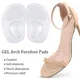 GEL Pain Relief Heels Forefoot Pads Women Orthopedic Insoles Silicone Toe Cushion Sandals Foot Care