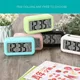 Digital Alarm Clock Bedside Travel Alarm Clock Multifunctional Nap Night Large Display Screen