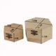 1Pc Hexagonal Wooden Box Storage Box Wooden Hexagonal Shaped 9*8*4cm 12*10.5*6.5cm Jewelry Box