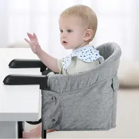 Haken am Hochstuhl tragbarer Baby hochstuhl faltbare Reise hochstuhl clips zum Esstisch Kinder