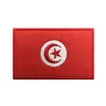 1PC Tunesien flagge Patches Armband brodé häkeln brodé et fer à repasser sur abzeichen brodé bande