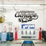 Auto Service Garage Wand Aufkleber Retro Auspuffrohr Classic Auto Reparatur Service Shop Wand
