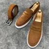 Neue braune Turnschuhe Herren schwarz Slip-On solide Sportschuhe Herren vulkan isieren Schuhe für Herren mit Größe 38-46 Herren schuhe
