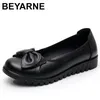 Damen Wohnungen Slipper Schuhe weiches echtes Leder Freizeit schuhe große Größe 35-42 Mocassin Boots