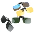 UV 400 Schutz polarisierte Linse Clip auf Sonnenbrille Autofahrer Motorrad brille Hilfs brille