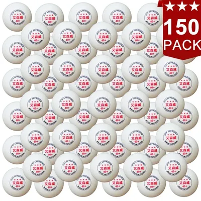 150 teile/paket 1/3 sterne ABS Tischtennis Ball Amateur Erweiterte Orange Weiß Ping Pong Ball D40 + Für Ping Pong Wettbewerb Ausbildung Image