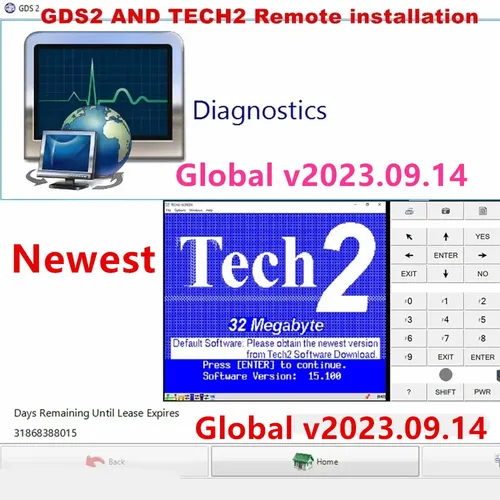 2023 09 letzte mdi software für G-M mdi gds 2 und tech2 herunter laden und online installieren und