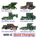 Aiinant USB-Ladegerät Dock-Anschluss Anschluss Lade karte Flex kabel für Huawei Honor 10 20 View