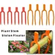 30PCS Pflanze Stammen Creeping Halter 55/65MM Garten Wassermelone Pflanzen Gabel Erdbeere