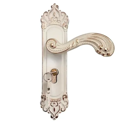European Style Handle Slot Deurslot Key Kit Combination Aluminium Alloy Retro Lock Familie Kamer Door Hardware Accessories