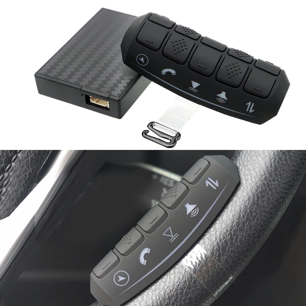 Universal Lenkrad Taste Wireless Controller Auto Radio DVD GPS Player Auto Fernbedienungen Multi-funktion LCD Hintergrundbeleuchtung
