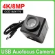 Industrielle 4k Webcam PC Laptops 8mp Autofokus USB Mini Kamera imx179 Sensor otg UVC Plug and Play