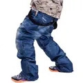 -35 Herren Schnee hose Cowboy-Stil Winter Outdoor Snowboard Kleidung Skihose wind dichte