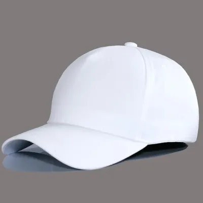 Großhandel einfarbig keine Logo Buchstaben Baumwolle Hut schwarz weiß Hut Baseball mütze Mode
