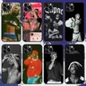 Rap Sänger Tupac Shakur Telefon Fall Für iPhone 11 12 13 Mini 13 14 Pro XS Max X 8 7 plus SE XR