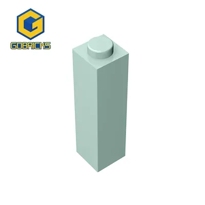 Gobricks 10 Stück MOC-Steine baut Partikel zusammen 14716 1 x 1 x 3 für Bausteine, Ziegel, Image
