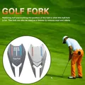 1PC Golf Reparatur Werkzeug Mit Golf Club Ball Marker Aluminium Silber Schwarz Golf Geschenk Putt