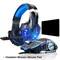 Kotion JEDER G9000 Gaming Headset Tiefe Bass Stereo Spiel Kopfhörer mit Mikrofon LED Licht für PC