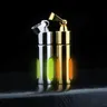 Titan Stahl Leucht rohr Anhänger edc Schlüssel bund nicht Tritium Rohr leuchtende Anhänger Edelstahl