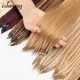 Isheeny 8D Menschliches Haar Extensions Blonde 16 "20" Nano Ring Link Extensions 0 6g/s Maschine