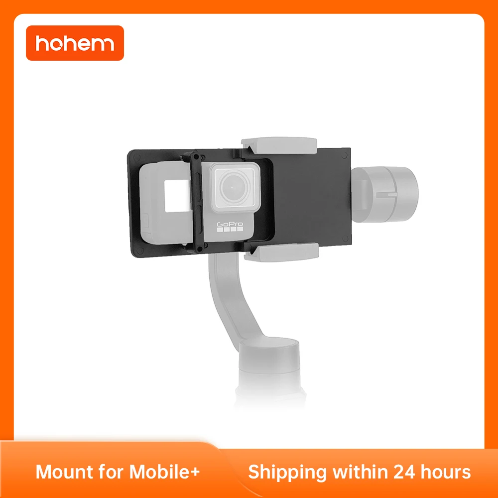 Hohem Offizieller Action-Kamera-Adapter, Schalter-Montageplatte für iSteady Mobile+ Smartphone Gimbal