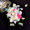 15g Glücklich Ostern Konfetti Ei Kaninchen Tisch Sparkly Scatter Dekoration Ornament Home Haus Dekor