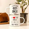 ICH haben die beste onkel immer Kaffee becher ICH liebe mein onkel diese viel tassen Onkel Geschenk