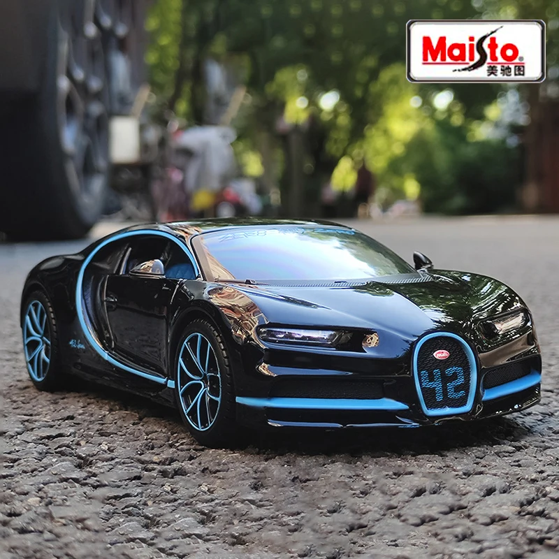Maisto 1:24 Bugatti Chiron Divo Supercar Legierung Auto Modell Gießt Druck & Spielzeug Fahrzeuge Sammeln Auto Spielzeug Junge Geburtstag geschenke