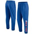 Men's Fanatics Royal New York Giants Chop Block Fleece Sweatpants