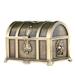 FRCOLOR 1pc Classical Storage Box Vintage Jewelry Storage Case Antique Treasure Chest Box