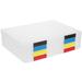 HOMEMAXS 4Pcs File Storage Box File Organizer Document Storage Box Transparent File Box Office File Container