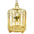 HOMEMAXS Mini House Birdcage Small Bird Cage Tiny House Bird Cage Mini Birdcage Ornament