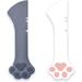 Meow&Woof Cat Wet Food Spoon Mini Spatula for Pet Canned Food BPA Free Can Spoons for Animal Feeding Small Jars Spatulas Easy Clean Scraper for Dog Food Cans - 2 Spoons