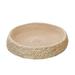 KIHOUT Clearance Rattan Weaving Pet Storage Basket Scratch Pet Bed Round Self-made Semi-enclosed Pet Cushion