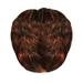 Fashion Women Short Curly Hair Wig Slight Curly Wig Natural Looking Exquisite Rose Net Wig Cover (6956)