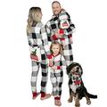 Lazy One Flapjacks Matching Christmas Pajamas for the Dog Baby & Kids Teens and Adults (Tailgate Small)