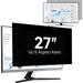 27 Inch Computer Privacy Screen for 16:9 Aspect Ratio Widescreen Monitor - Removable Anti Blue Light Glare