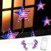 Independence Day String Lights 4 Of July Festive Decoration LED Battery Powered