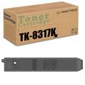 TK-8317 Toner Cartridge Compatible for Kyocera TK-8317K TK-8317C TK-8317M TK-8317Y for TASKalfa 2550ci Printer Black