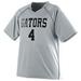 214 Augusta Sportswear Practice Uniform Jersey Men s Wicking Polyester V-Neck with Contrast Piping