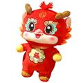 Cheefull Toys Decor Dragon Stuffed Animal Dragon Doll Stuffed Dragon Animal Doll Mascot Dragon Stuffed New Year Stuffed Mascot Stuffed Animal Doll Stuffed Dragon Figurine Sofa Plush Statue